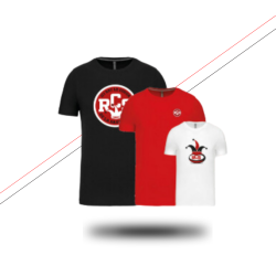 T-shirt col rond manches...